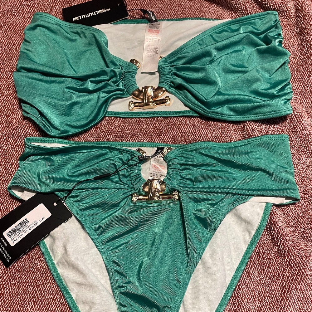 2 Piece Teal Bikini